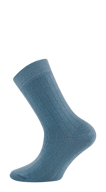 Ewers ribsokken blauw | maat 19 - 34