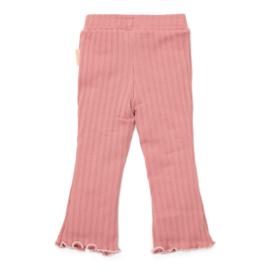 Little Dutch flaired broek pink blush | maat 74 - 104