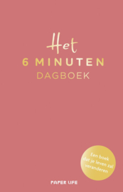 Het 6 minuten dagboek | roze editie