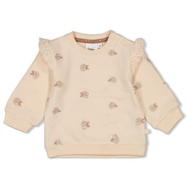 Feetje sweater Flower Field | maat 68 - 86