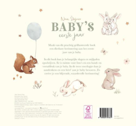 Invulboek baby's eerste jaar