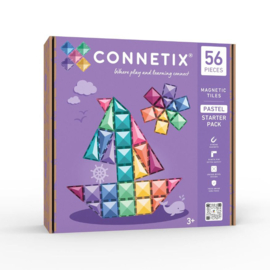 Connetix | Pastel starter set | 56-delig