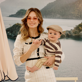 Z8 baby shirt Pim cotton cloud/after dark| maat 50 t/m 74