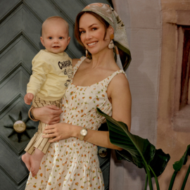 Z8 baby sweater Guus silly citron | maat 50 t/m 74