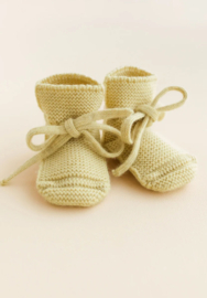 Hvid Booties Light Yellow