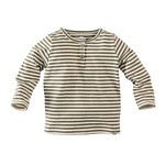 Z8 shirtje streep taupe | maat 56-68