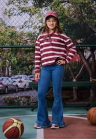 Z8 | Diana Boxy Longsleeve Burgundy Battle