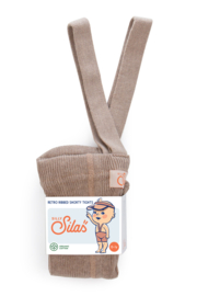 Silly Silas shorty maillot met bretels en korte pijpjes peanut blend | diverse maten
