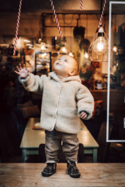 Alwero babyjasje wol sand brown | maat 68-98