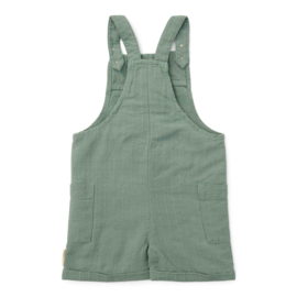 Little Dutch kort tuinpak forest green | maat 74 - 104