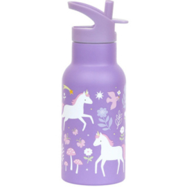 A little lovely company RVS-drinkfles unicorns | 350 ml