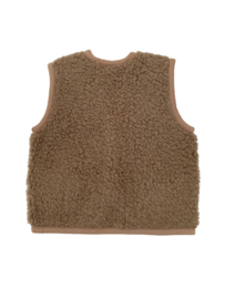 Alwero bodywarmer Alpen junior bark | maat 80 - 122