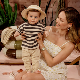 Z8 baby shirt badstof Joppe cotton cloud/after dark | maat 50 t/m 74