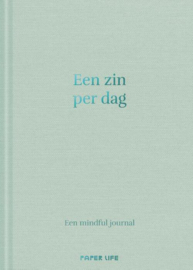 Een zin per dag journal