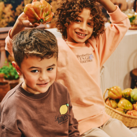Z8 kids sweater Adrean peach fuzz | maat 92 - 152