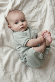 Feetje limited edition summer wafel pyjama zeegroen | maat 56 - 152