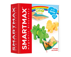 SmartMax storybooks Dinosaurs - magnetische bouwdino's met boekje