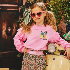 Z8 kids sweater Milena sorbet pink | maat 92 - 152