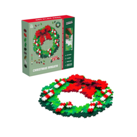 Plus-Plus puzzel op nummer Kerstkrans | 500 stuks