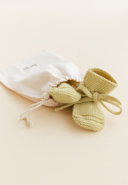 Hvid Booties Light Yellow