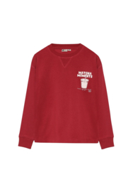 Daily Seven | Matcha Moments Longsleeve | Rhythmic Red