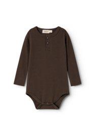 MarMar | Plain Bodysuit Dark Roast