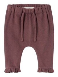 Lil' Atelier broekje rose brown | maat 56 - 86