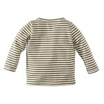 Z8 shirtje streep taupe | maat 56-68