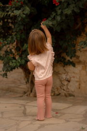 Little Dutch flaired broek pink blush | maat 74 - 104