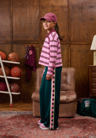 Z8 | Karlijn Wide Leg Track Pants Easy Emerald
