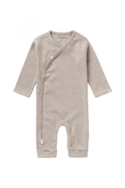 Noppies overslag boxpakje Nevis taupe melange | maat 50 - 62