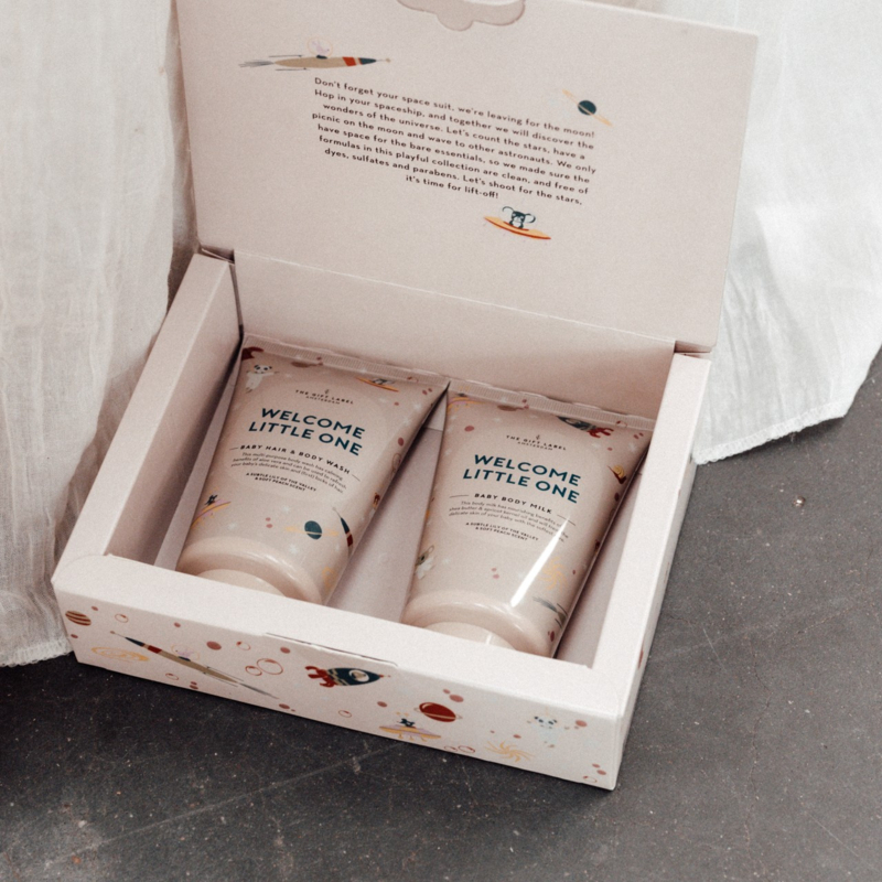 The Gift Label giftbox 'Welcome little one'