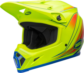 Bell MX-9 Mips Zone Helm Gloss Retina Sear