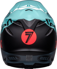 Bell Moto-9S Flex Seven Vanguard Helm Matte Aqua Black