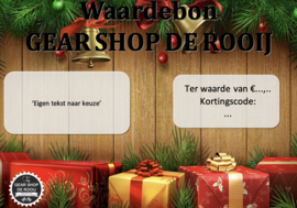 Gear Shop de Rooij Waardebon Kerstmis