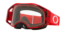 Oakley Airbrake MX Moto Red W/Clear