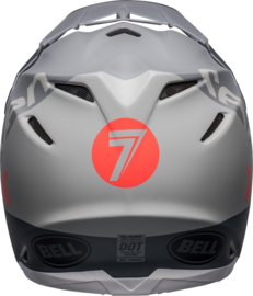 Bell Moto-9S Flex Seven Vanguard Helm Matte Charcoal Orange