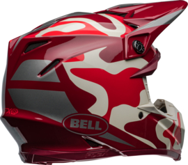 Bell Moto-9S Flex Ferrandis Méchant Gloss Red Silver