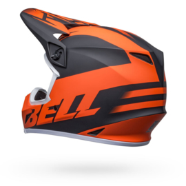 Bell MX-9 Mips Disrupt Helm Matte Black Orange