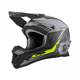 O'Neal 1 Series Stream Helm Grey Neon Yellow