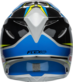 Bell Moto-9S Flex Helm Pro Circuit 24 Gloss Black Blue