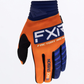 FXR Prime Gloves Orange Navy