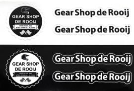 Gear Shop de Rooij Stickervel