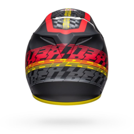 Bell MX-9 Mips Offset Helm Matte Black Red