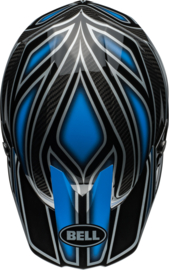 Bell Moto-10 Spherical Helm Webb Marmont Gloss North Carolina Blue