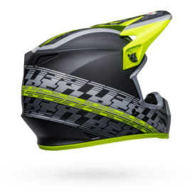 Bell MX-9 Mips Offset Helm Matte Black Hi-Viz Yellow
