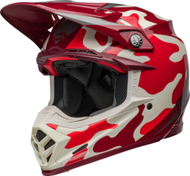 Bell Moto-9S Flex Ferrandis Méchant Gloss Red Silver