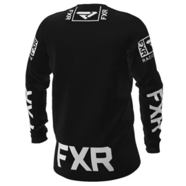 FXR Helium Jersey Black White