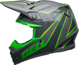 Bell Moto-9S Flex Sprite Helm Gloss Grey Green