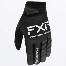 FXR Prime Gloves Black White